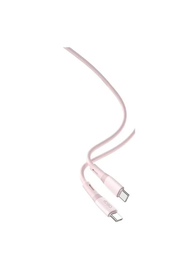 Кабель USB NB-Q226B 60W Silicone two-color Type-C to Type-C XO (337994196)