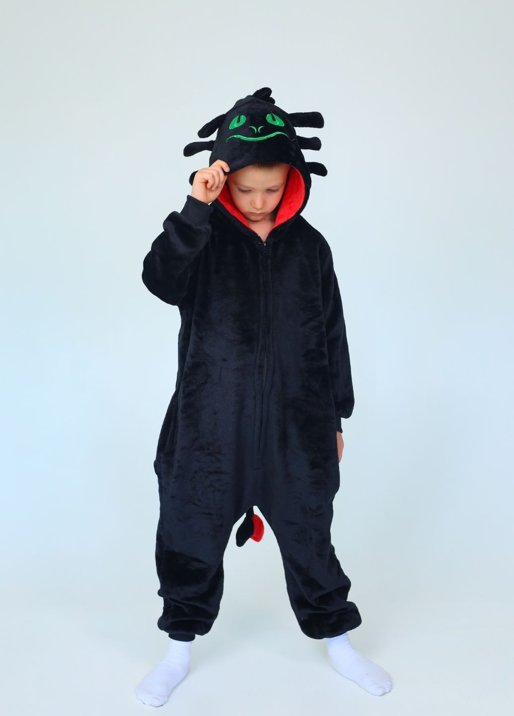 Кигуруми дракон Беззубик с капюшоном и хвостом для мальчиков My Kigu (366196347)