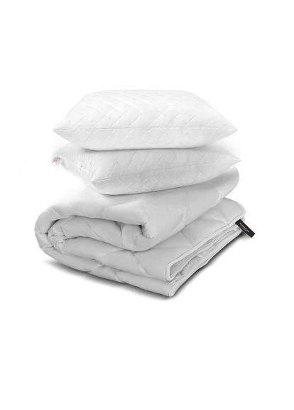 Одеяло Набор Eco-Soft Всесезонное №1696 Eco Light White Одеяло + подушка (2200002655422) Mirson Набор Eco-Soft Всесезонный 1696 Eco Light White Од (379099552)
