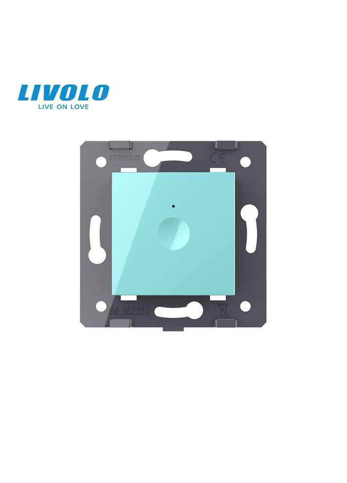 Механизм сенсорный проходной/перекрестный выключатель Sense 1 сенсор зеленый (782000318) Livolo (372162164)