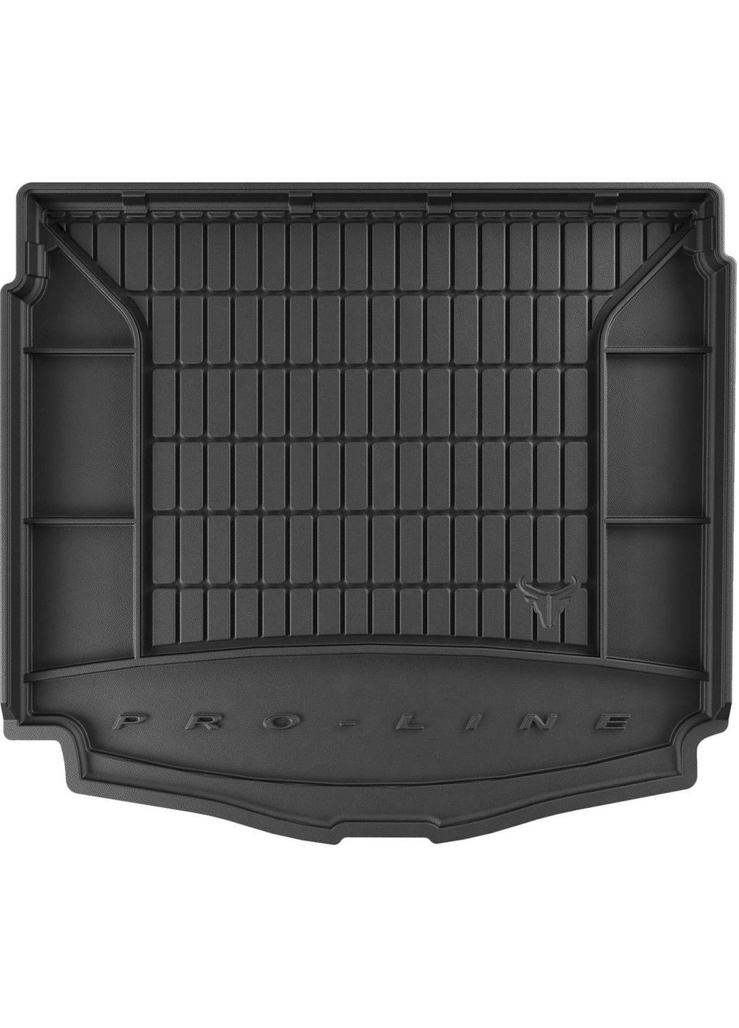 Резиновый коврик в багажник Pro-Line для Renault Megane (mkIV) 2016→ (универсал) (с запаской) (багажник) Frogum (361240968)