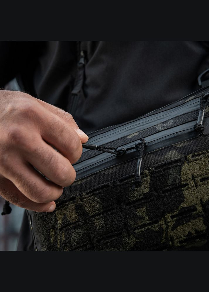 Сумка Admin Bag Medium Elite с липучкой Multicam Black/Black M-TAC (315148173)