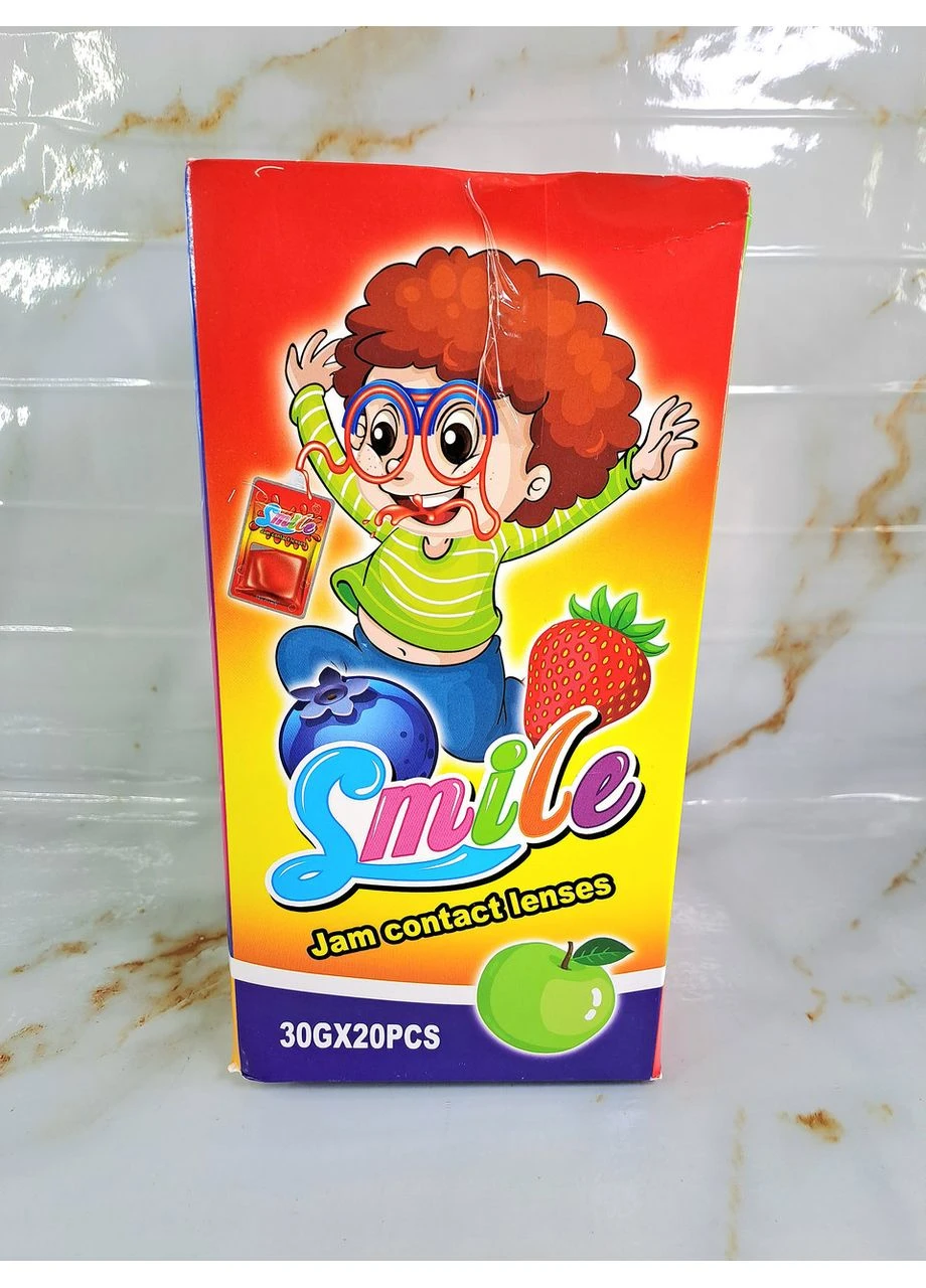 Солодкий сироп "Окуляри Smile" 30 штук Shantou (375497777)