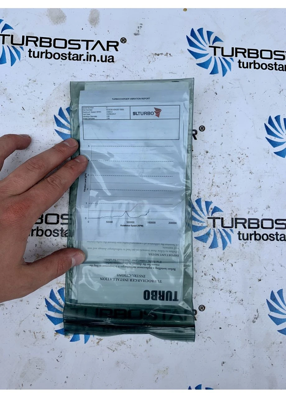 Турбина Mercedes Sprinter 2.9 454207-5001S 454207-0001 454184-0001 454111-0001 454207-1 454184-1 No Brand (387648948)