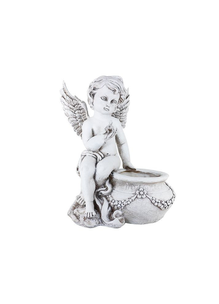 Янгол кашпо світиться 31 см (СП508-4 св) Гранд Презент (297949619)