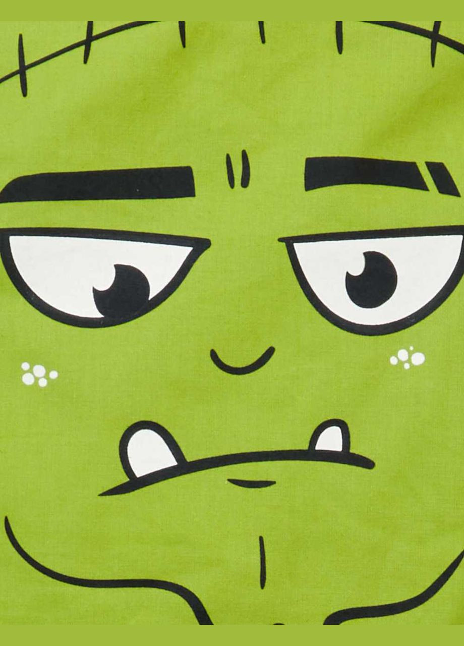 Сумка,салатовий з принтом, Kiabi (316134379)