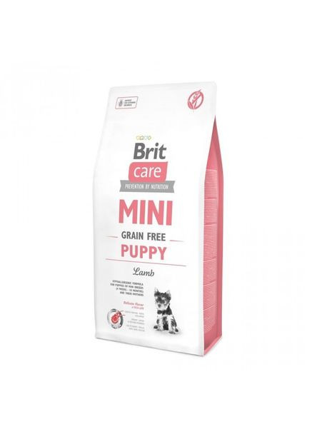 Сухий корм Care GF Mini Puppy Lamb 2 kg (для цуценят та молодих собак мініатюрних порід) Brit (292257636)