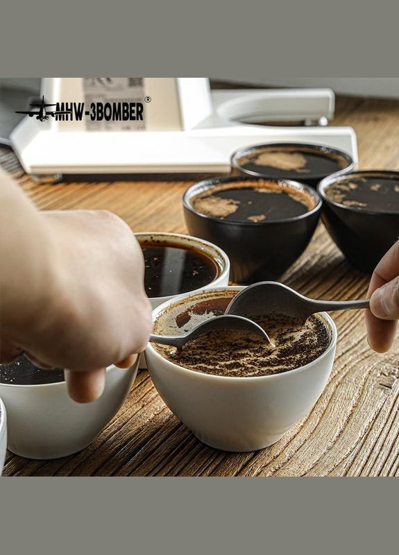Чаша для капінгу кави 200 мл MHW-3BOMBER Coffee Cupping Bowl Біла (R-MB5453W-VS) No Brand (303933893)