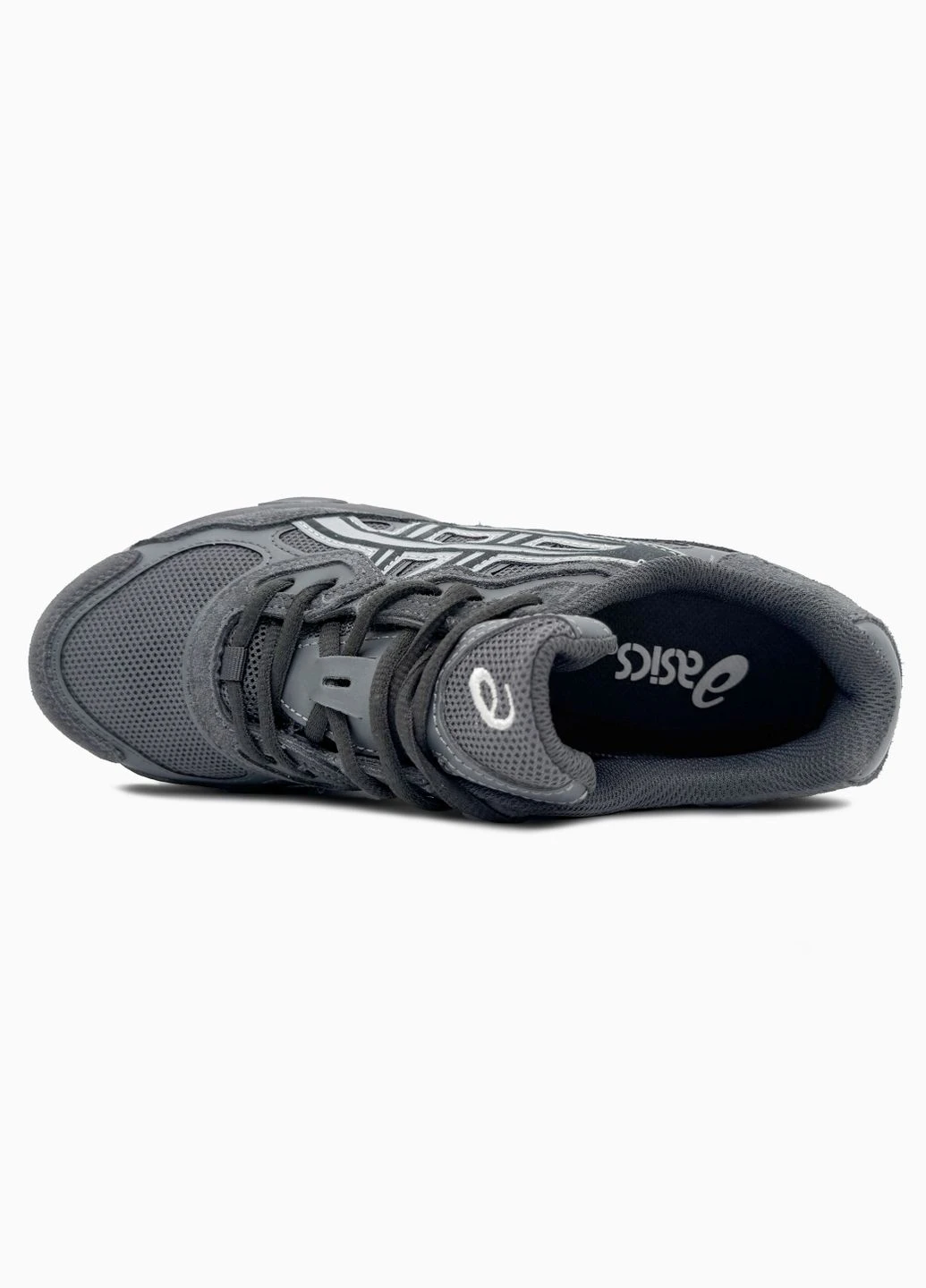 Сірі Осінні кросівки чоловічі asics gel-nyc grey| асікс гель-нюк сірі No Brand