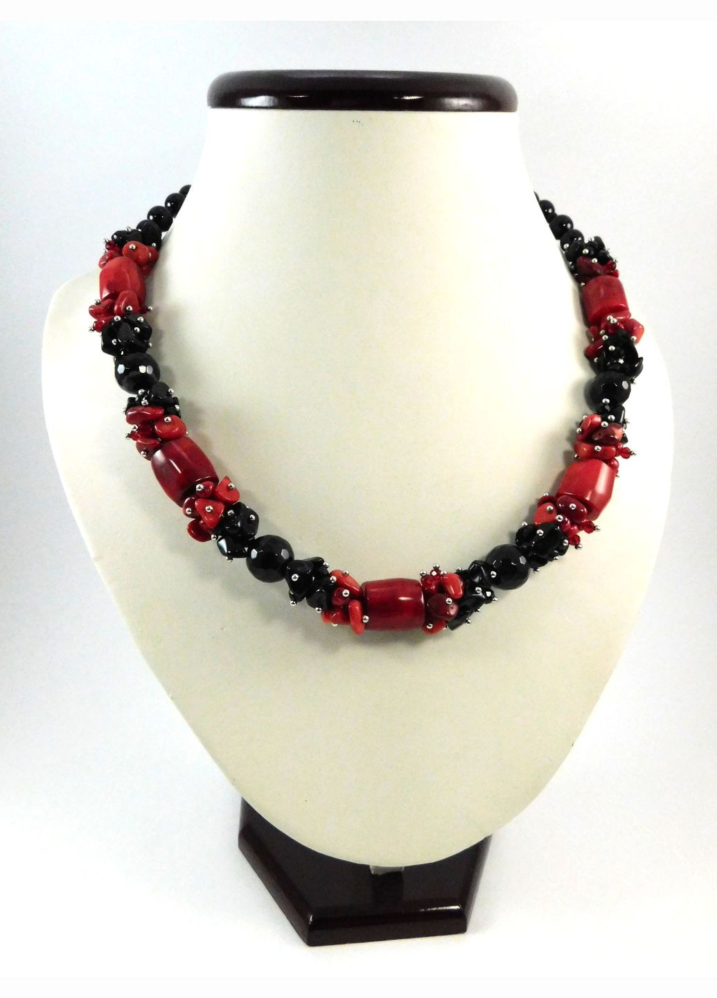 Намисто "Коралові мрії" Корал, Агат Fursa fashion (322314839)