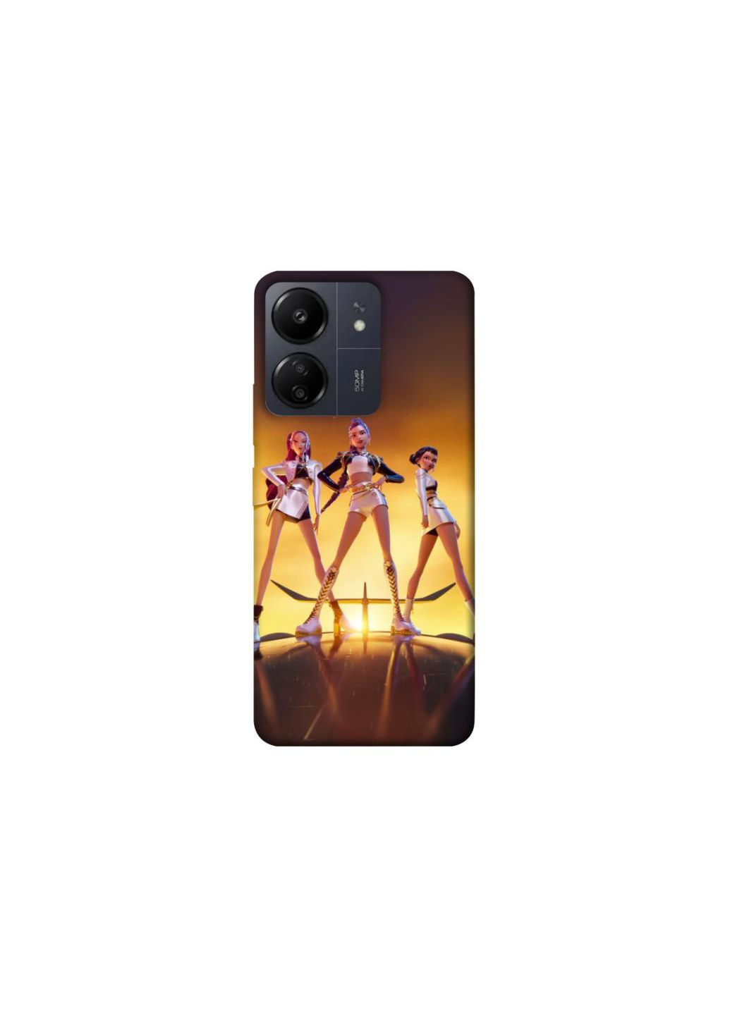 Чехол на Xiaomi Redmi 13C K-Pop Demon Hunters ver.2 Frontalka (354667806)
