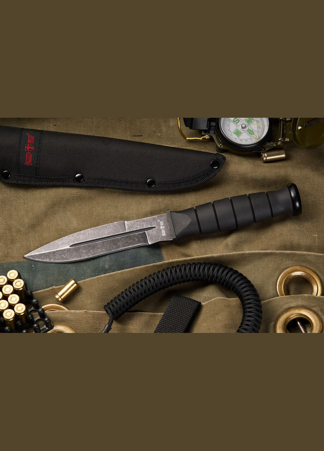 Ніж Кинджал Тактичний Противідблисковий 2791UBQ Високоміцна сталь 440C Grand Way (370770685)