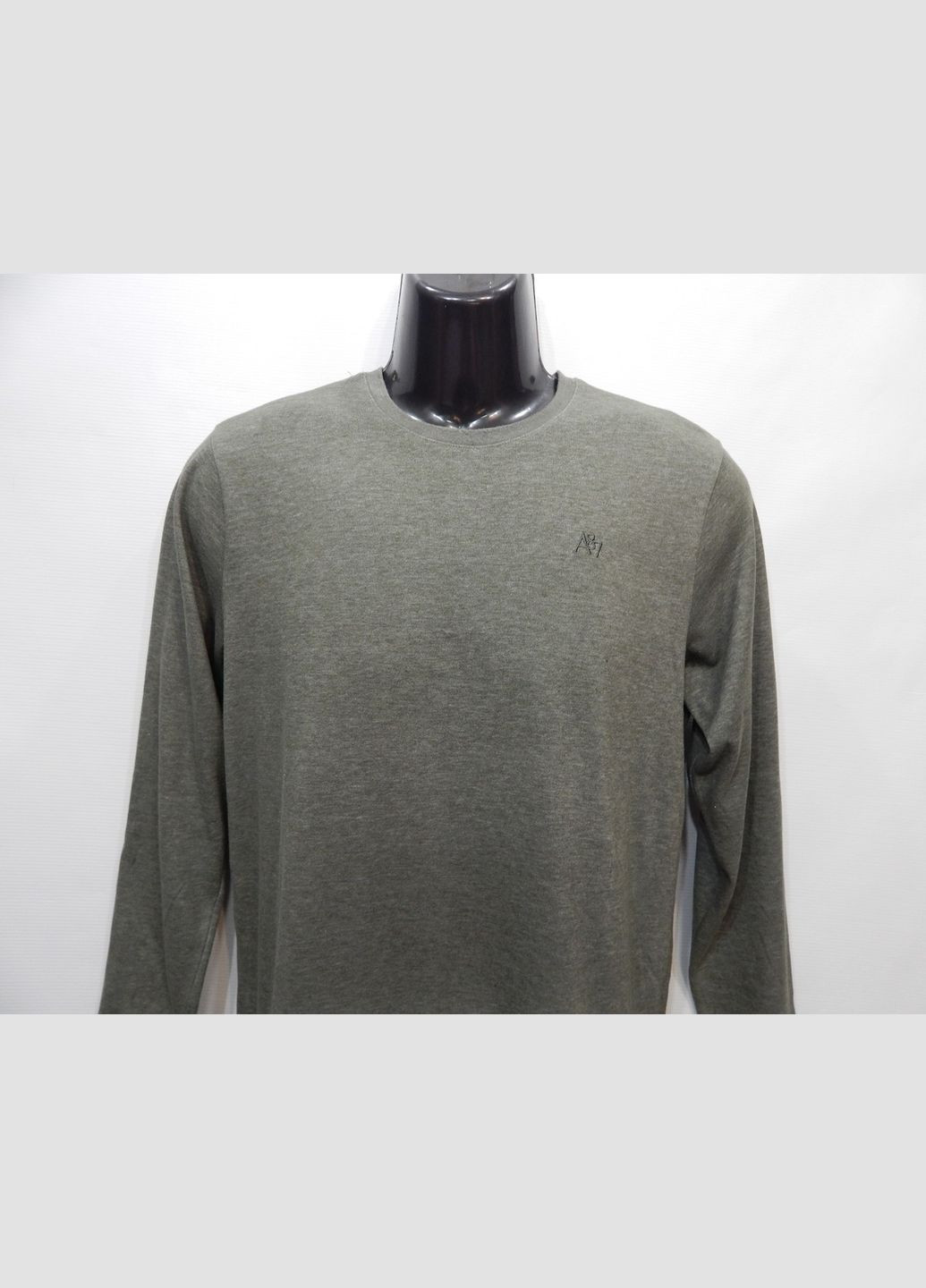 Оливковый демисезонный повседневный лонгслив Aeropostale однотонный