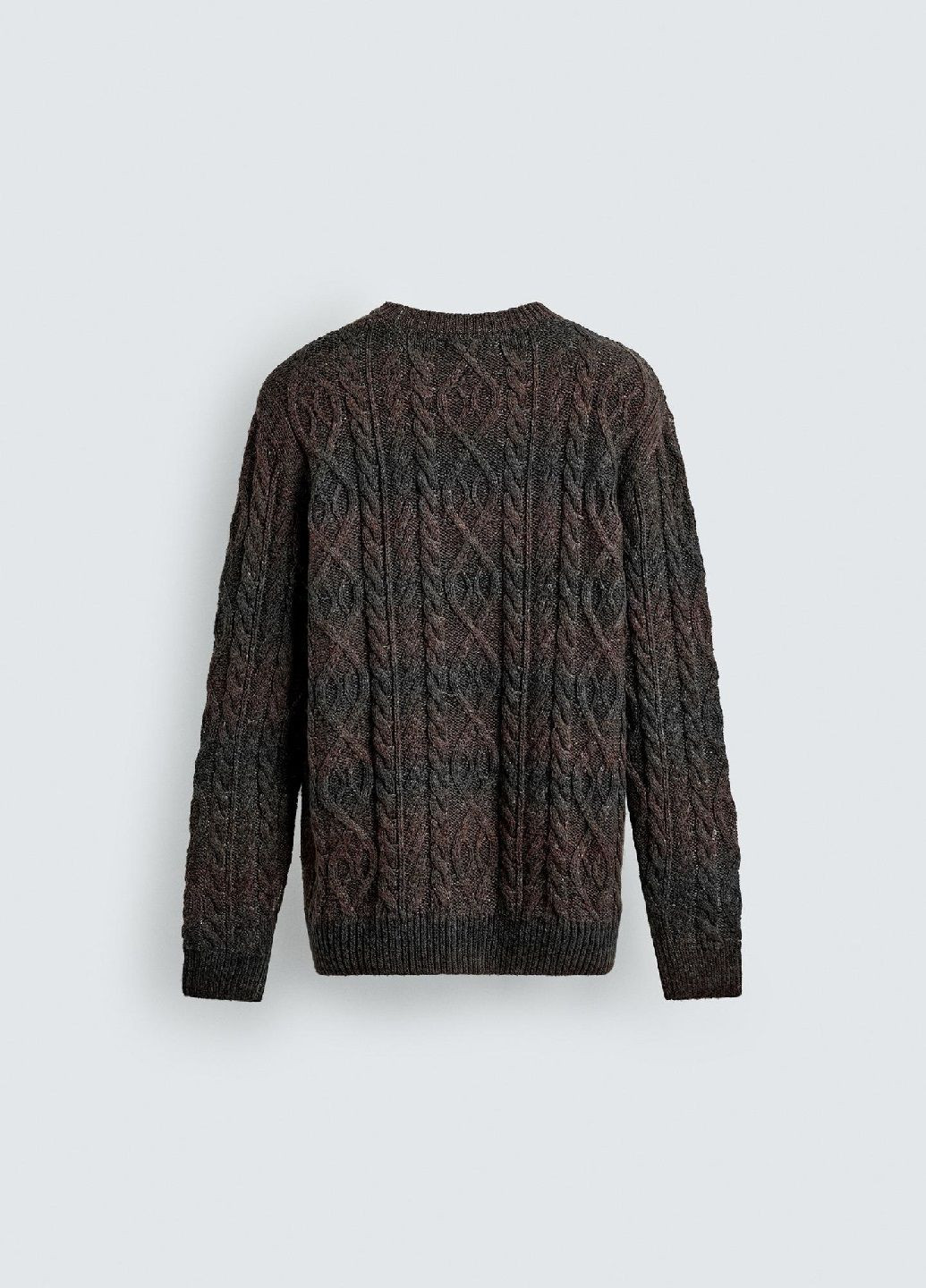 Черный зимний свитер Zara