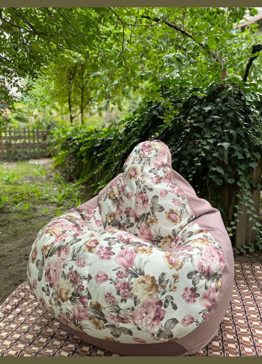 Кресло - мешок груша, MEGA XXXL - 160х120 Катания 4+Багира 11849 SkyPuff (361258479)