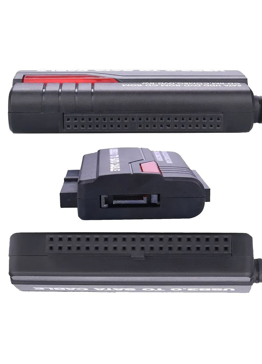 Адаптер переходник USB 2.0-SATA 2.5" кабель для жёстких дисков HDD и SSD до 2 ТБ No Brand (361161785)