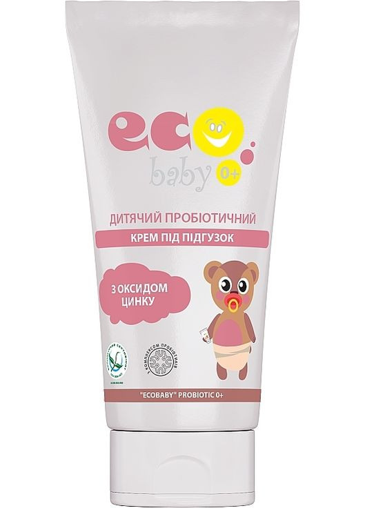 Дитячий пробіотичний крем під підгузок EcoBaby Probiotic 0+ 90ml (1259469-145618) Acme Pharma (368657526)