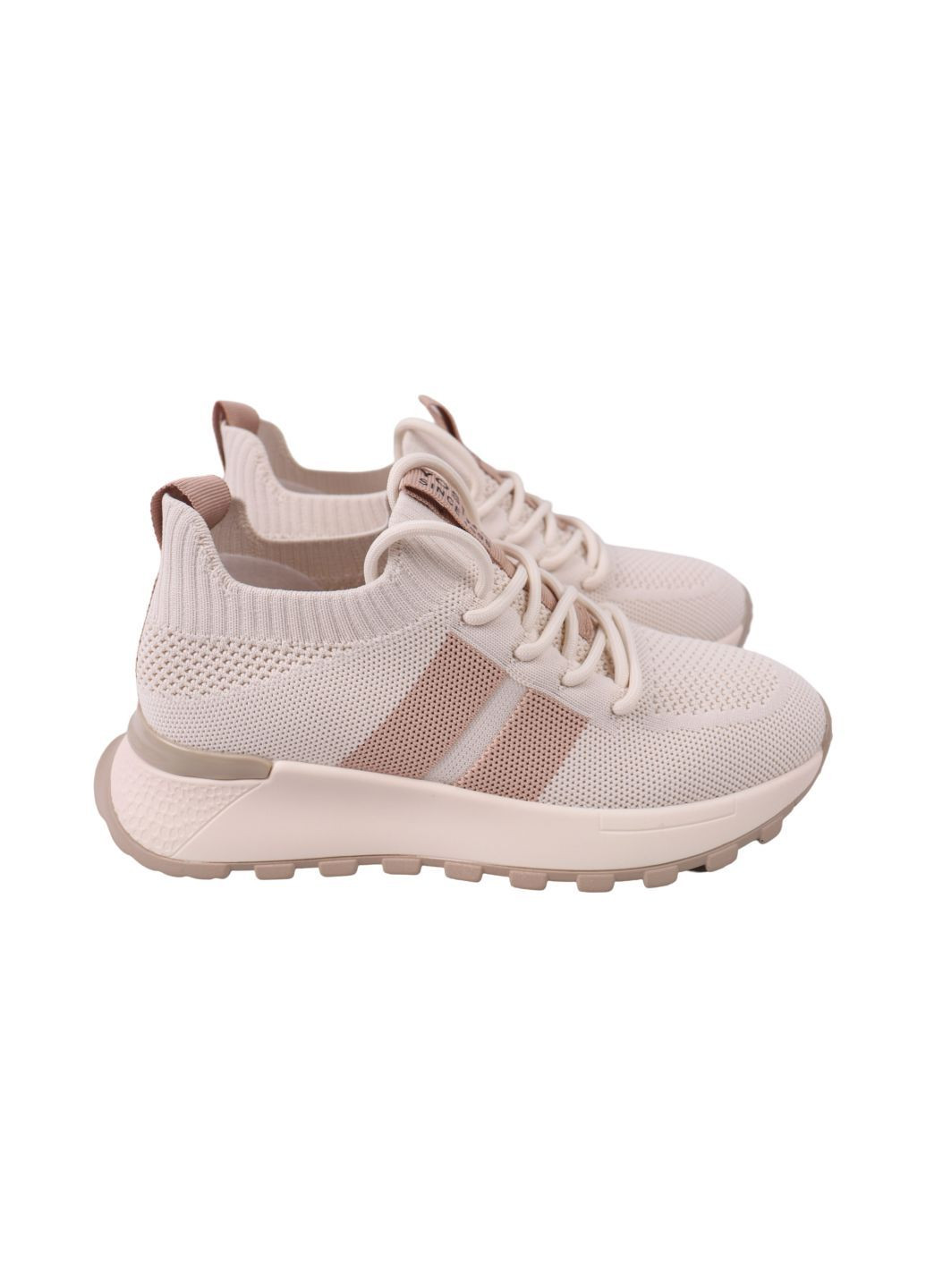 Кроссовки женские бежевые текстиль Gelsomino 276-25LK бежевые (316710513)