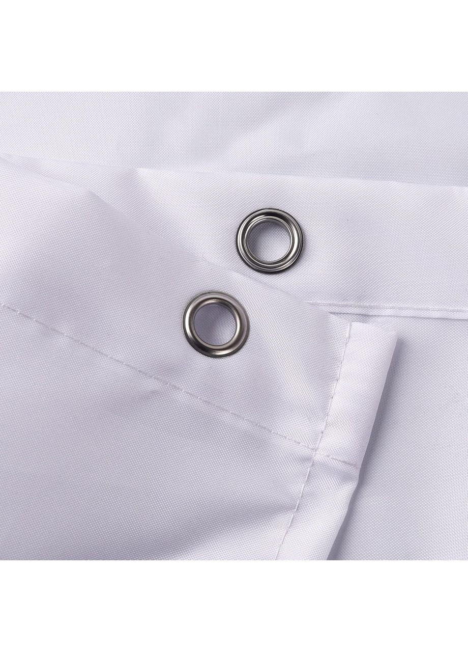 Шторка для ванної та душу 180x180 см водостійка, шторка для ванної кімнати з кільцями і гачками, рожева з принтом No Brand (364859485)