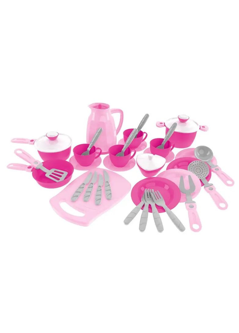 Детский кухонный набор 38 предметов из пластика ТЕХНОК в ассортименте 3275 ТехноК Тех3275 (370651545)