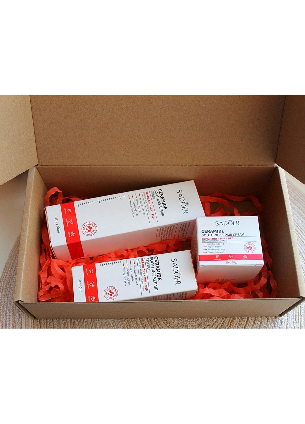 Набор средств по уходу за кожей Ceramide Soothing Repair SADOER (369667058)