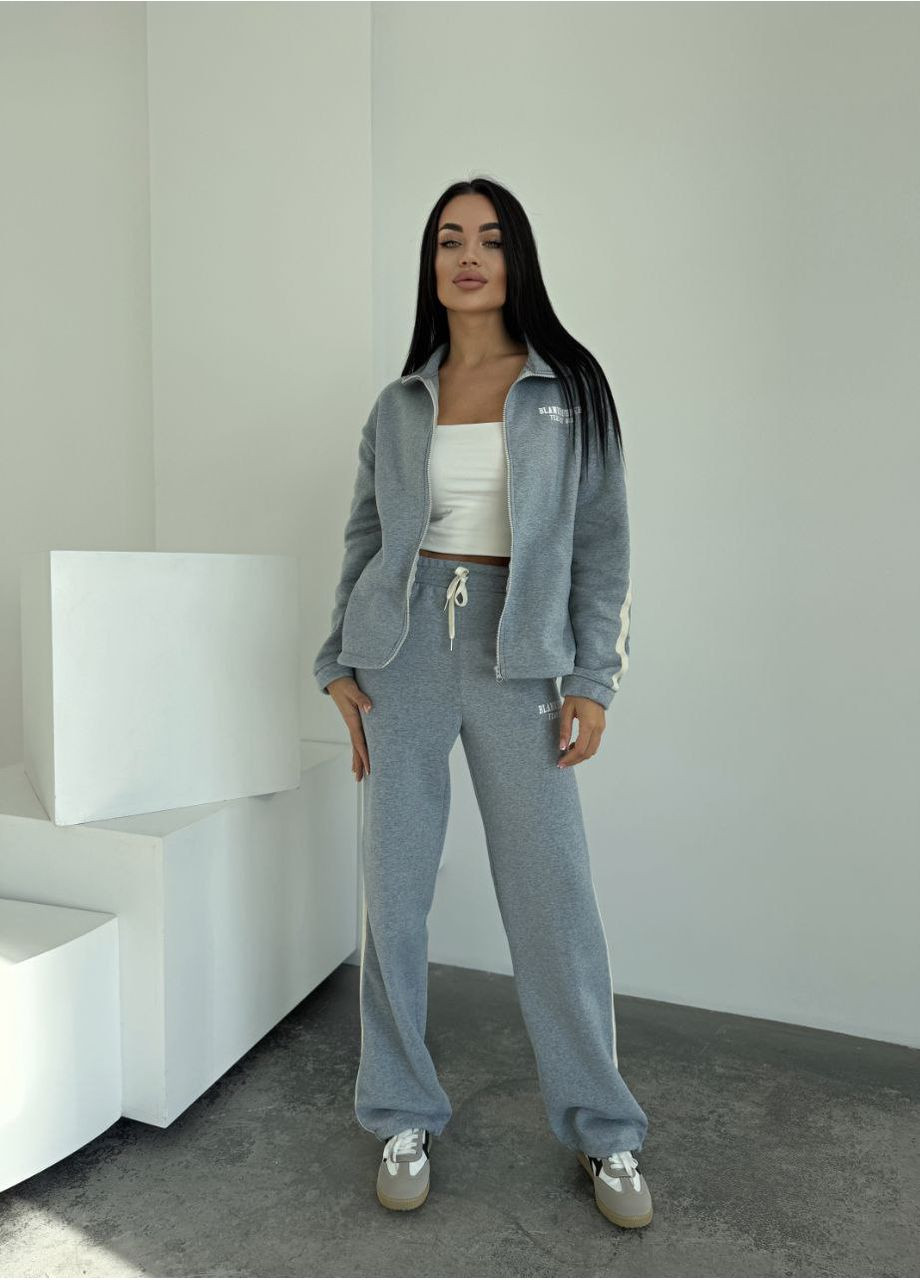 Женский теплый костюм из трехнитки на флисе - базовая новинка сезона 🍂 (ЗАМЕР В ОПИСАНИИ) GD/GL Модний простір (370147363)