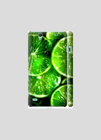 Чехол на Sony Xperia C4 E5333 Зеленые дольки лимона "852c-295-2448" Endorphone (351852275)