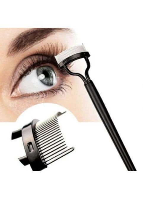 Металева щітка гребінь для вій гребінець роздільник Інструмент для макіяжу нарощування завивки сепаратор No Brand (366668611)