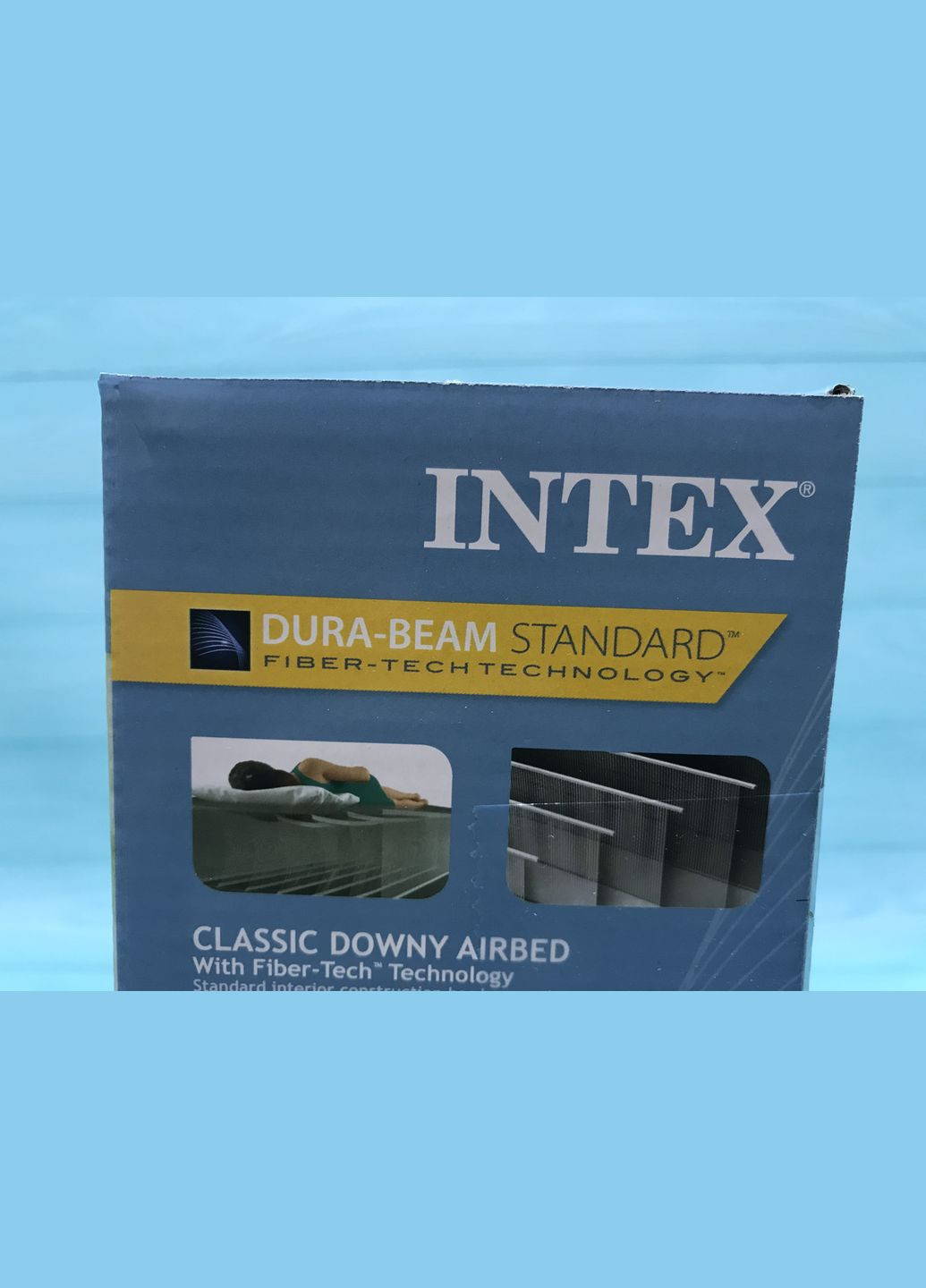 Матрас надувной односпальный 191x76x25 см (64756) Intex (311223050)