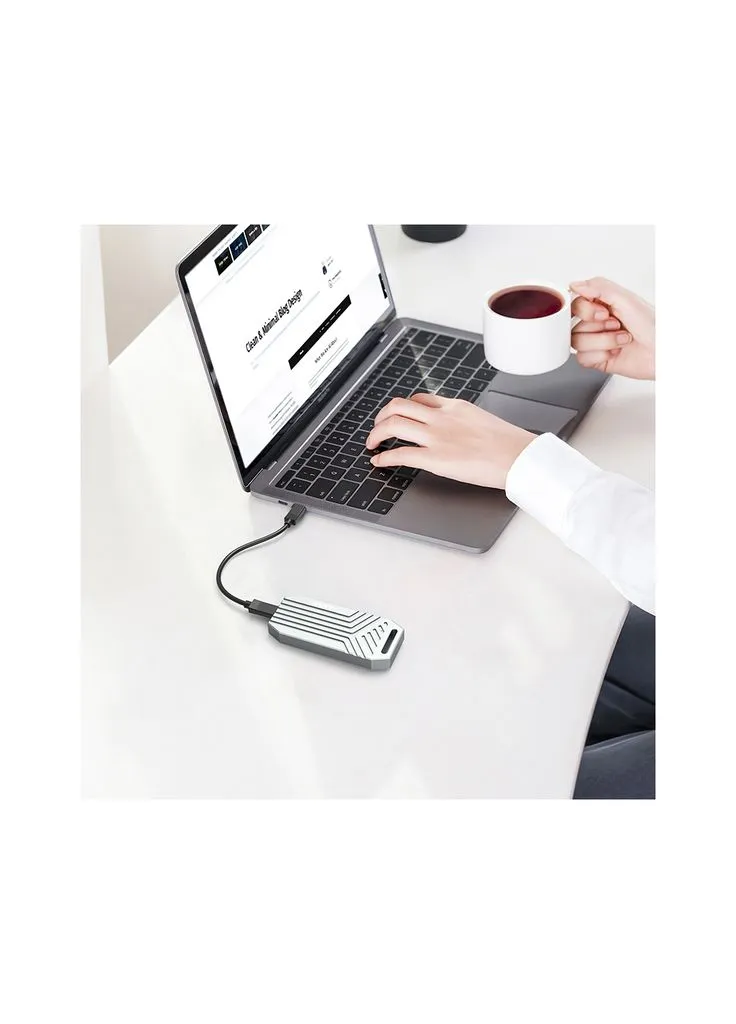 Кишеня зовнішня M.2 SSD NVMe 2280 ч-з USB4.0 Type-C 40Gbps (K1695) Maiwo (390411678)