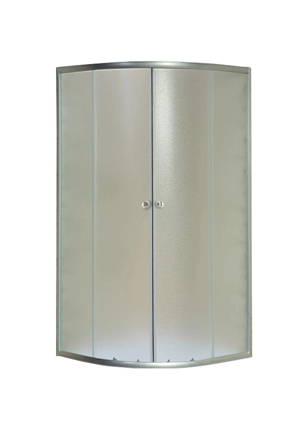 Душова кабіна з низьким піддоном PLAIN SATIN матове скло 4мм (MI6896) Mixxus SCT02-90x90x195-FB (402529635)