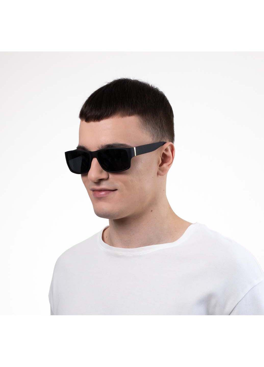 Сонцезахисні окуляри з поляризацією Класика чоловічі 445-420 LuckyLOOK (294908049)