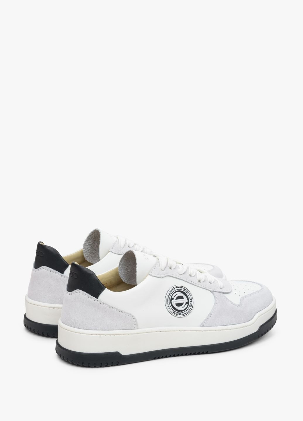 Білі кеди, колір білий Estro