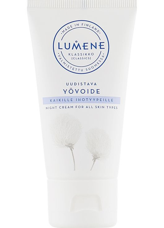 Відновлювальний нічний крем для усіх типів шкіри Klassikko Restoring Night Cream 50ml (403235-1226) Lumene (368661554)