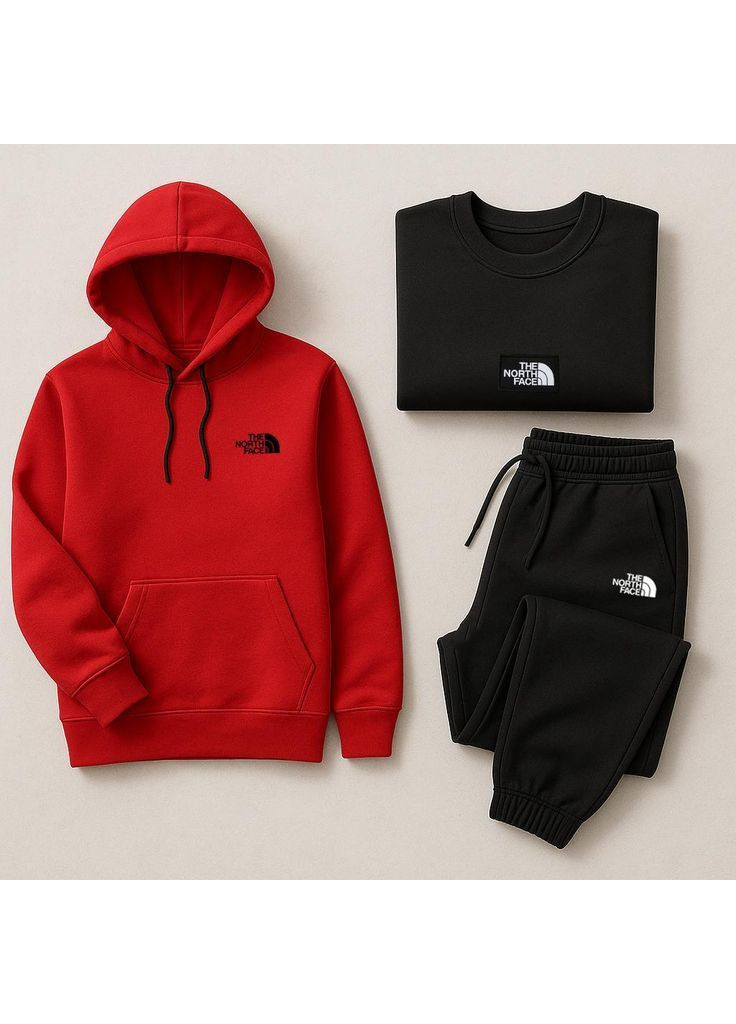 Комплект 3в1 Худи+штаны+свитшот No Brand (369327846)