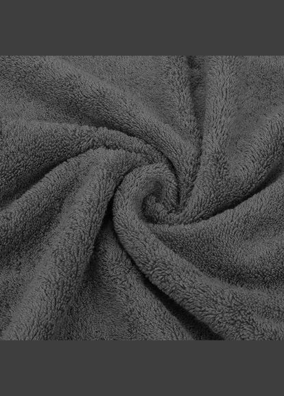 Набор полотенец 2в1 𝐒𝐨𝐟𝐭𝐧𝐞𝐬𝐬 𝐋𝐔𝐗 No Brand графитовый