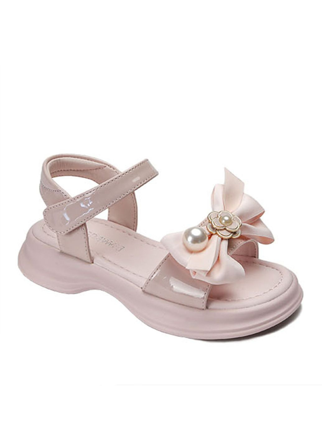 Розовые повседневные сандалии Apawwa на липучке