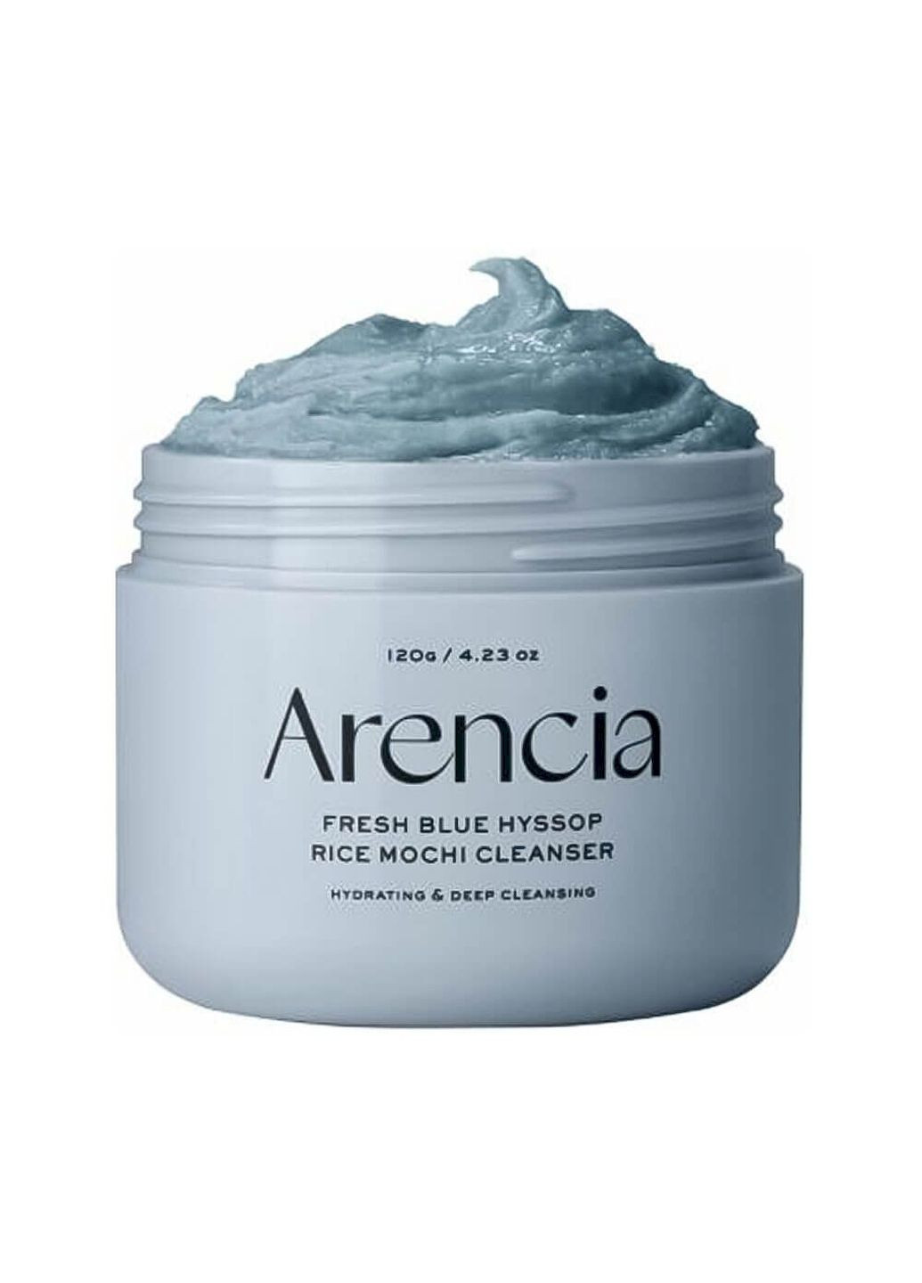 Очищающее средство для лица Fresh Blue Hyssop Rice Mochi Cleanser увлажняющее с рисом 120 г Arencia (346475547)