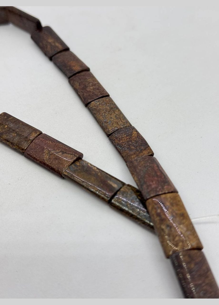 Бронзіт на нитці без застібки 40 см Коричневий No Brand (331610931)