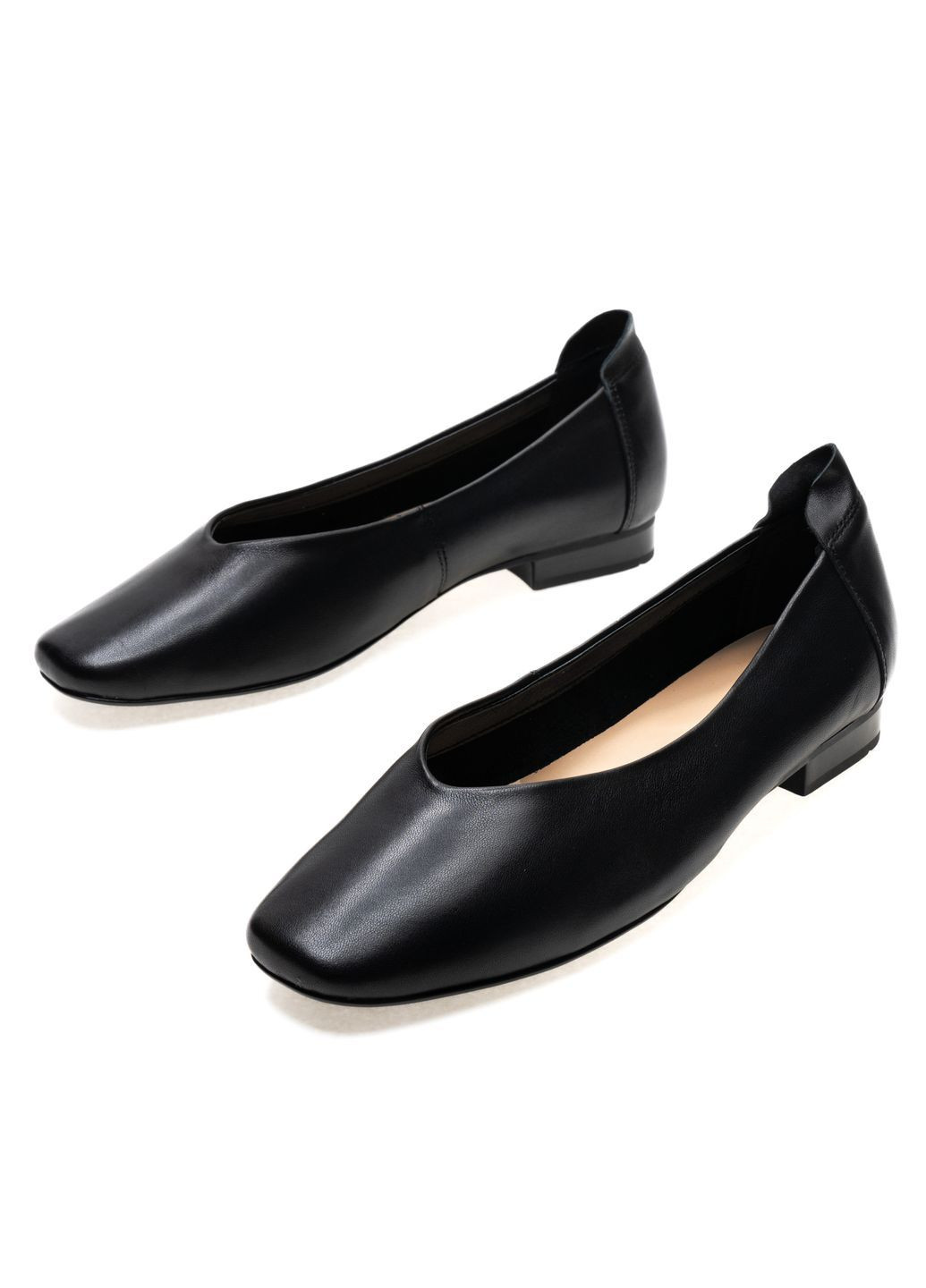 Женские балетки 01398 черные Lady Marcia | чёрные натуральная кожа (371993029)