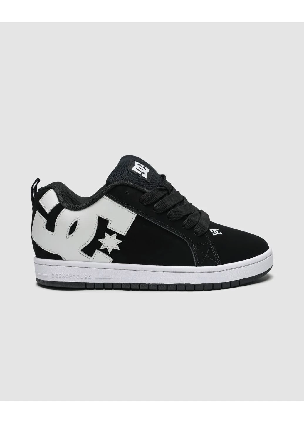 Белые демисезонные кроссовки мужские dc court graffik black/white дс белые No Brand