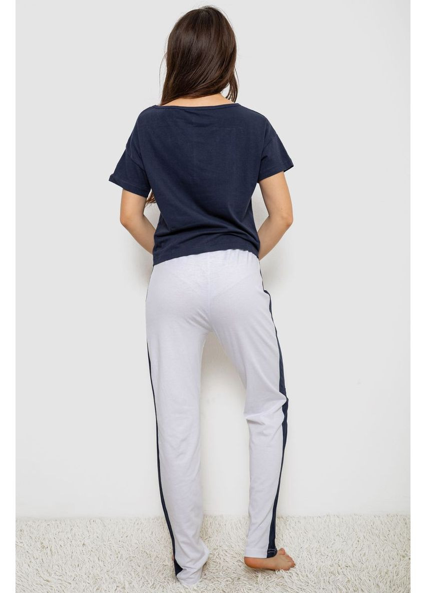 Синя всесезон піжама жіноча, колір синій, 243r1488-005 Isik