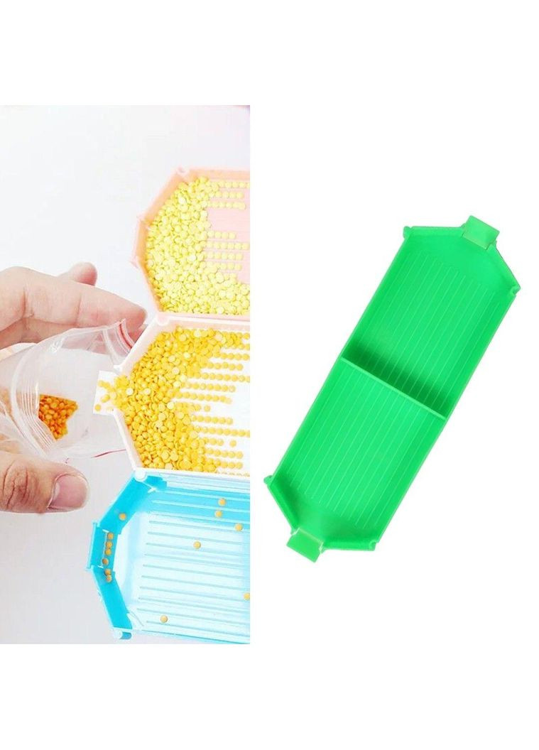 Лоток для стразів алмазної мозаїки подвійний ( ) (TRAY104) Brushme (362423107)