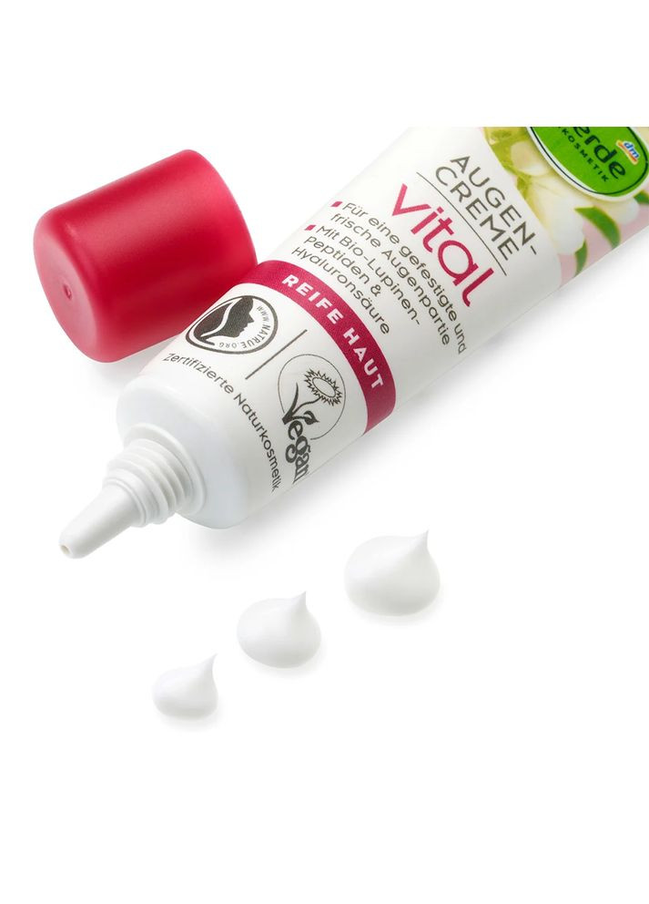 Alverde Крем Naturkosmetik вітамінний для шкіри під очима з органічним люпином 15 мл — Крем, Німеччина (368293403)