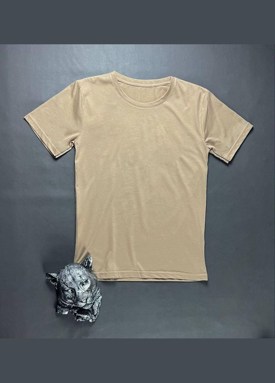 Бежева футболка baza No Brand