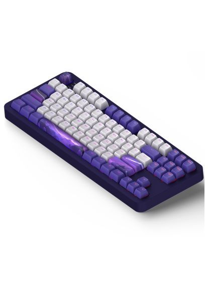 Клавіатура (DPKB_CELESTIAL_87_ANSI_UA) Dark Project ALU87 Celestial ABS RGB Mech G3MS Voidstone Violet (366159558)