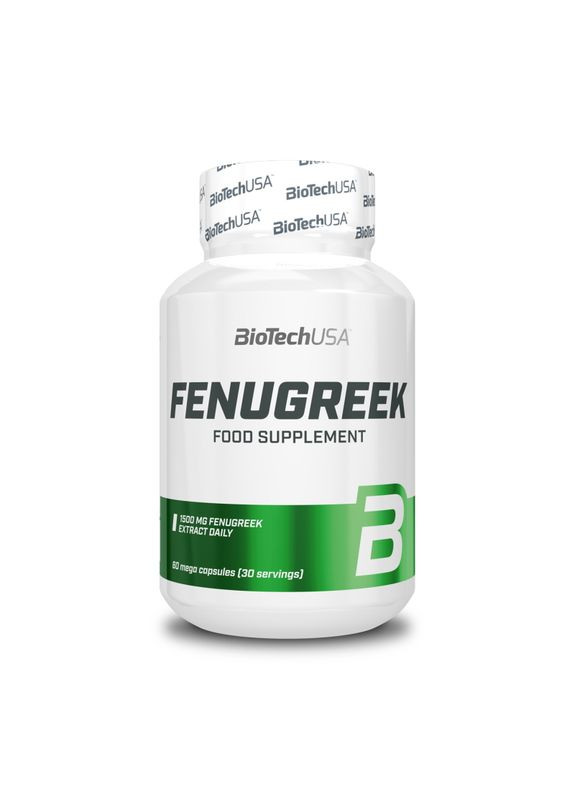 Стимулятор тестостерона Fenugreek, 60 капсул Biotech (324419268)