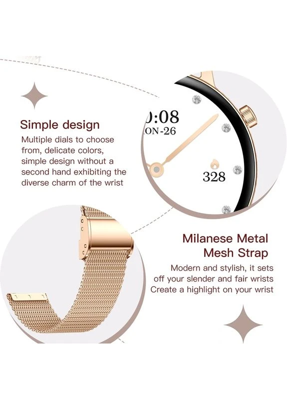 Розумний смарт годинник Smart Flower X Gold UWatch (378585230)
