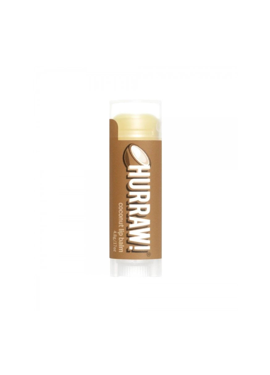 Бальзам для губ с ароматом "Кокос" Hurraw! Coconut Lip Balm 4.8g Hurraw! (316030655)