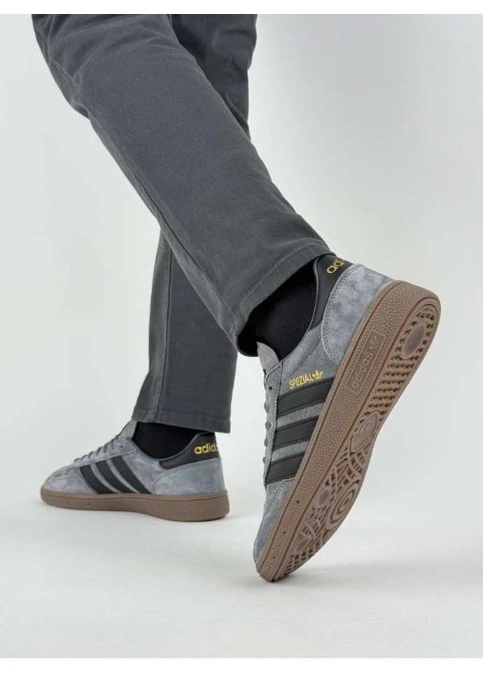 Темно-серые кроссовки grey black (размер ) No Brand Handball Spezial